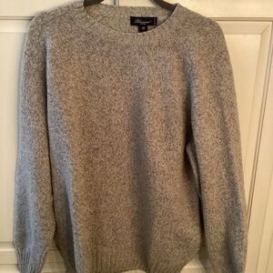 Blumarine UOMO Wool Blend Crew Neck Sweater Sz XL Gray Made in Italy
